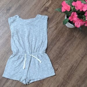 2/$20 GAP Gray Romper with Bottom Snaps!